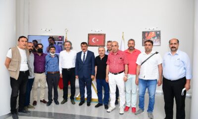 Malatya Gazeteciler Cemiyeti’nden Başkan Gürkan’a ziyaret