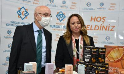Malatya Turgut Özal Üniversitesi’ ’3. Verimlilik ve Teknoloji Fuarı’nda
