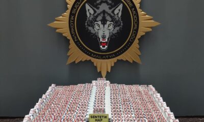 Malatya’da 1,5 milyon liralık uyuşturucu ele geçirildi