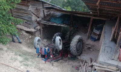 Malatya’da traktör kazası: 1 yaralı