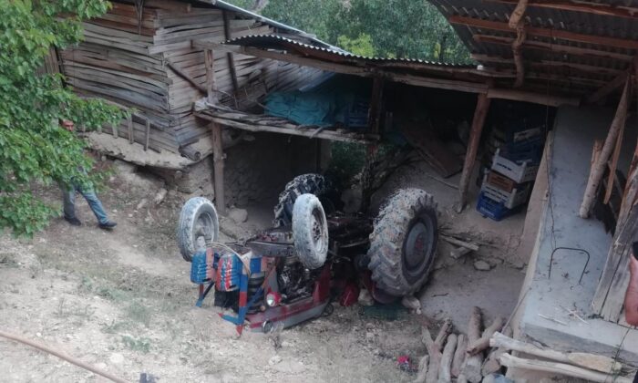 Malatya’da traktör kazası: 1 yaralı