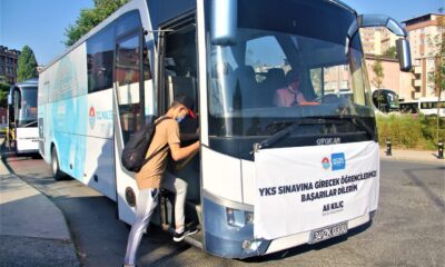 Maltepe Belediyesi, YKS sınavına giren öğrencileri yalnız bırakmadı