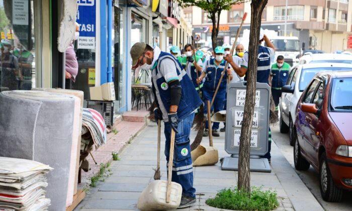 Mamak’ta yaz temizliği