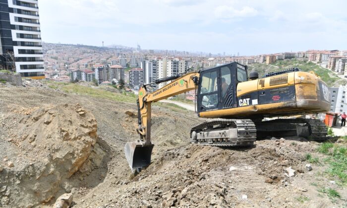 Mamakta’ta yol genişletme çalışmaları