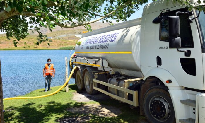Manavgat Hocalı Yaylası’na yol bakımı