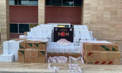 Manisa Emniyeti’nden dev operasyon: Tek seferde 6 milyon makaron ele geçirildi