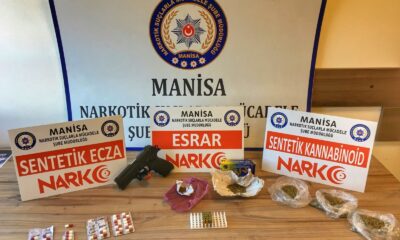 Manisa Emniyetinden uyuşturucu operasyonu