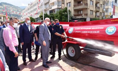 Manisa İtfaiyesine modern ekipman