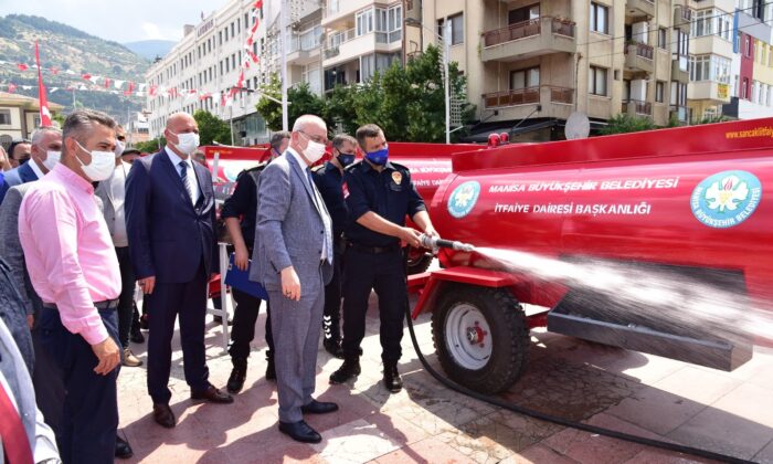 Manisa İtfaiyesine modern ekipman