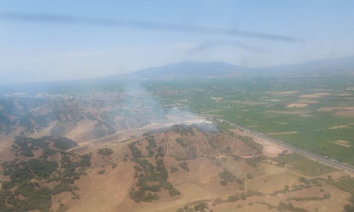Manisa’da ormanlık alandaki yangın kontrol altına alındı