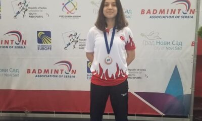 Manisalı Badmintoncu Ravza Bodur Sırbistan’da üçüncü oldu