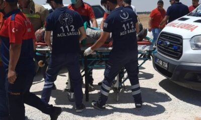 Mardin’de iki araç kafa kafaya çarpıştı: 4 yaralı