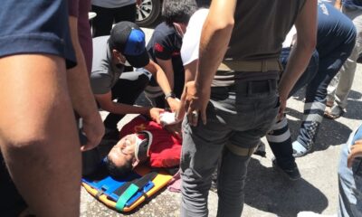 Mardin’de motosiklet ile otomobil çarpıştı: 1 yaralı