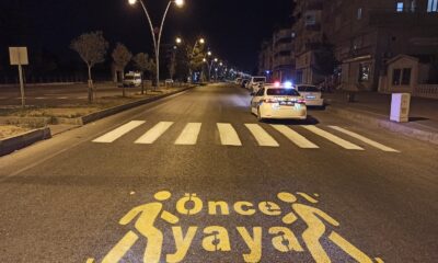 Mardin’de yaya geçitleri ve ikonlar belirginleştirildi