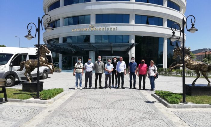 Markalaşma heyeti Çaycuma’ya geldi