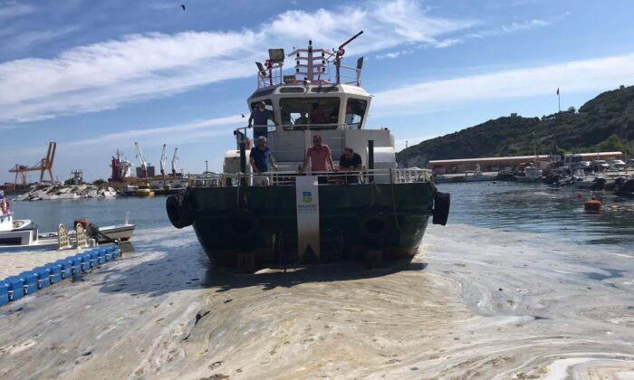 Marmara’da müsilaj temizleme çalışmaları devam ediyor