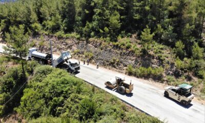 Marmaris Bayır’da Yol çalışmaları tamamlandı