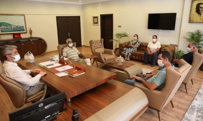 Marmarisli üreticiler, Başkan Oktay’la görüştü