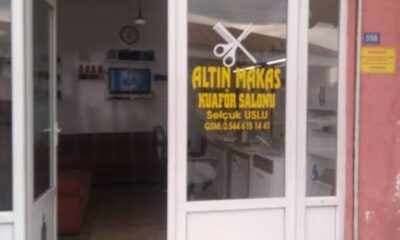 Maske takmamaya direnen müşteri berberi makasla yaraladı