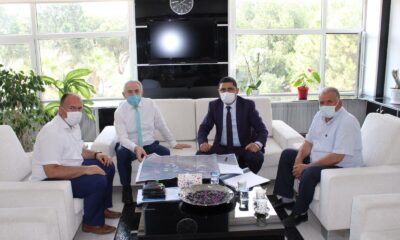 MASKİ’nin Saruhanlı’daki yatırımlarını Kaymakam Yalınalp’a anlattı