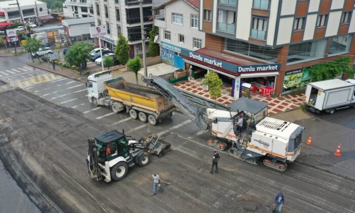 Mehmet Akif Ersoy Caddesi’nde konfor arttırıldı