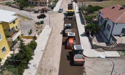 Mehmet Akif Ersoy Mahallesinde üç cadde sıcak asfalta kavuşuyor