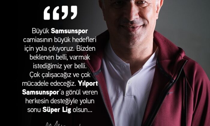 Mehmet Altıparmak: “Yolun sonu Süper Lig olsun”
