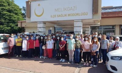 Melikgazi mobil aşı ekipleri ’aşı’ için kolları sıvadı