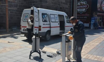 Melikgazi’de çöp konteynerleri ve sepetleri yenileniyor