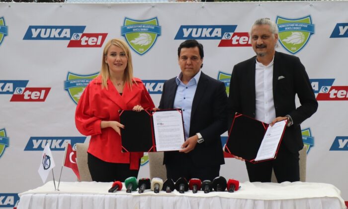 Merkezefendi Belediyesi Denizli Basket Kulübüne ‘Yukatel’ isim sponsoru oldu