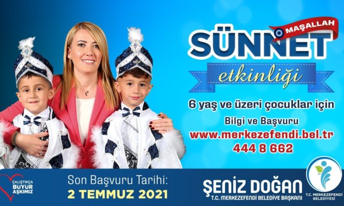 Merkezefendi Belediyesi’nden sünnet şöleni