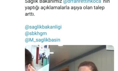 Mersin Şehir Eğitim ve Araştırma Hastanesi çalışanları aşı mutluluğuna mikrofon uzattı