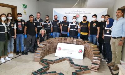 Mersin’de 463 kilo kokain ele geçirildi