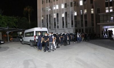 Mersin’de çete operasyonuna 11 tutuklama