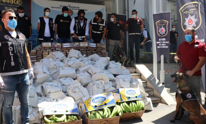 Mersin’de ele geçirilen kokainin miktarı 1 ton 300 kiloya yükseldi