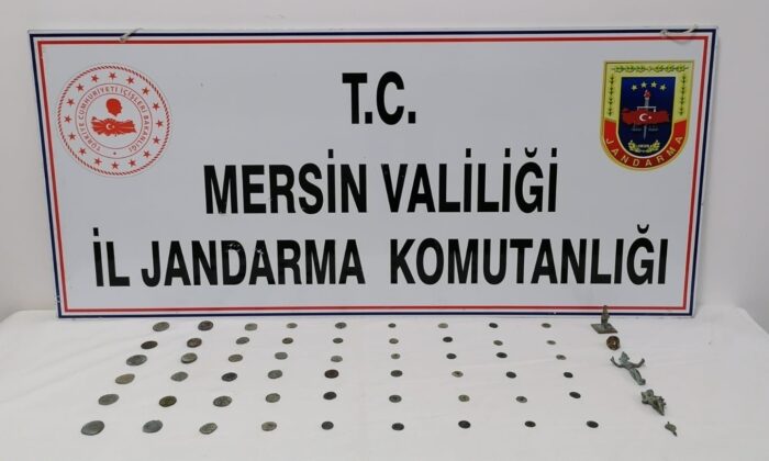 Mersin’de Roma ve Bizans dönemine ait tarihi eserler ele geçirildi