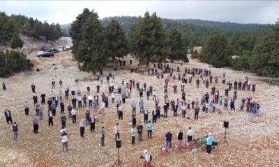 Mersin’de Yörükler yağmur duasına çıktı