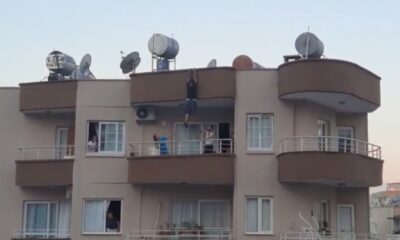 Mersin’de yürekleri ağza getiren görüntü