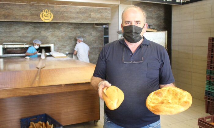 Meslektaşlarına kızdı, ekmeğe indirim yaptı