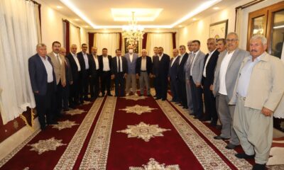 Metin Baydilli, aşiret temsilcileri ile bir araya geldi