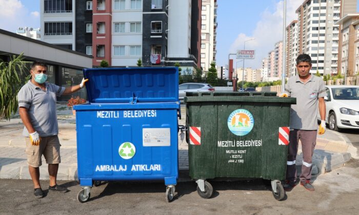 Mezitli’de atıklar kaynağında ayrıştırılacak