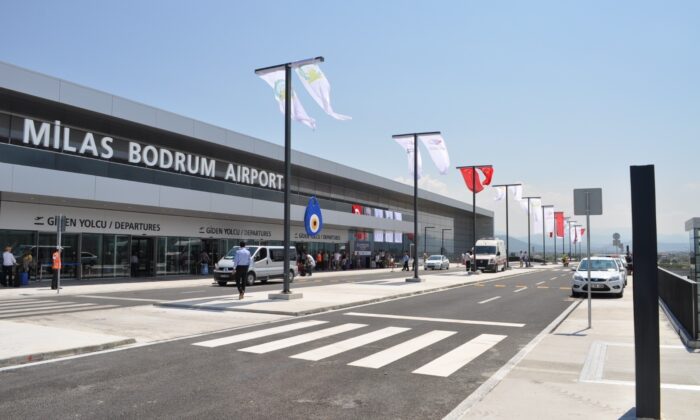 Milas – Bodrum Havalimanı’nda yangın paniği