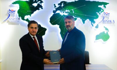 Milletvekili Güneş kütüphanesini, KBÜ’ye bağışladı