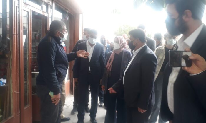 Milletvekili Taşkesinlioğlu Ban Tekman’da vatandaşları dinledi