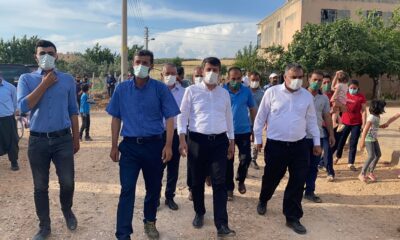 Milletvekili Tutdere, afet evlerini ziyaret etti