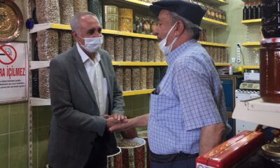 Milletvekili Yakup Taş Besni esnafının derdini dinledi