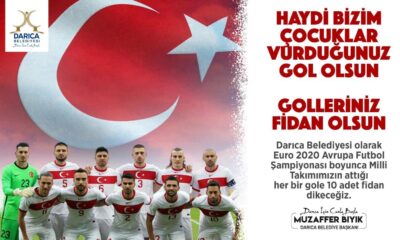 Millilerin attığı her gol fidana dönüşecek