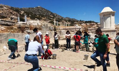 Minikler arkeoloji öğreniyor