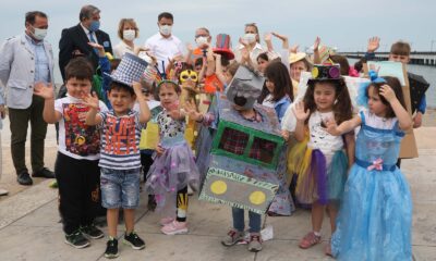 Miniklerin ‘Sıfır Atık’ defilesi büyük alkış aldı