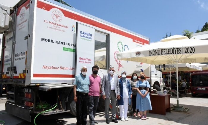 Mobil Kanser Tarama TIR’ı İnönü’de